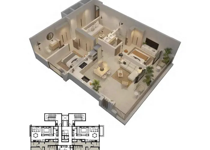 Holiday home 2br Ocean View + Club In Playas Del | Naumi N534 Coco